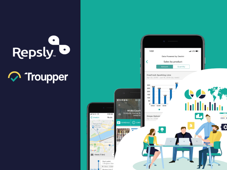 We are excited to announce our brand new partnership with @repsly !